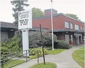  ?? WATERLOO REGION RECORD FILE PHOTO ?? The Rockway Centre on King Street East, near Sheldon Avenue, is the city’s only dedicated older adult centre.