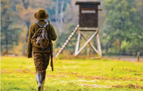  ??  ?? Immer mehr junge Menschen entdecken die Jagd als neues Hobby. Oft geht es ihnen dabei gar nicht so sehr darum, den Umgang mit einer Waffe zu lernen. Viele wollen vor allem mehr Zeit in der Natur verbringen und etwas für den Naturschut­z in den heimischen Wäldern tun. Fotos: Philipp Schulze, dpa (Symbolbild), Fotostudio Hunger & Simmeth