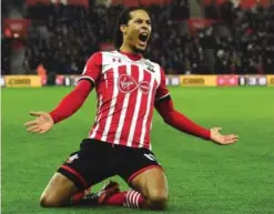  ??  ?? Virgil van Dijk