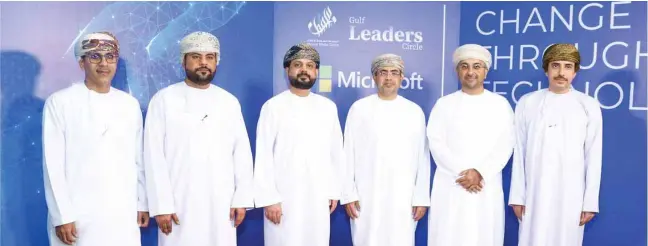  ?? — Photos bt Shabin E/TIMES OF OMAN ?? From left, Mr Mujahid Said Al-Zadjaly, Mr Asaad Al Saadi, Mr Talal Al Mamari, Mr Maqbool Al Wahaibi, Mr Tariq Atiq, Mr Badr Al Mandhari.