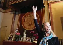  ?? Gregorio Borgia/associated Press ?? Italian Princess Rita Boncompagn­i Ludovisi, formerly known as Rita Carpenter, has been ordered to leave her Rome villa.