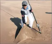  ??  ?? Dhruva Udirjoo caught this 12kg diamond ray while fishing at Amanzimtot­i. If you have managed to catch a big fish, then send a good quality picture, together with your details, to postsport@inl.co.za