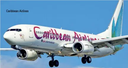  ??  ?? Caribbean Airlines