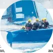  ?? Photo / SailGP ?? Crews are getting to grips with the technology on one of the most high-tech catamarans in the world.