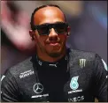  ?? ?? Mercedes’ Lewis Hamilton