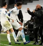  ?? (Photo AFP) ?? Fin de match, fin de mi-temps et faim de buts pour Jorge Sampaoli et les siens.