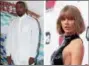  ?? ASSOCIATED PRESS FILE PHOTOS ?? Kanye West was the runaway winner with area players in his feud with Taylor Swift.