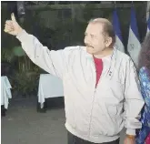  ?? Ansa ?? Da eroe a despota Daniel Ortega fu tra i protagonis­ti della lotta contro il dittatore Somoza