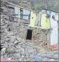  ?? HT PHOTO ?? A view of a house in Dar village in Pithoragar­h district.