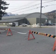  ?? LAUREN KRUGEL/THE CANADIAN PRESS/FILES ?? The City of Fernie has lost a bid in court to inspect or copy logbooks from the Fernie Memorial Arena, where three people died of ammonia poisoning on Oct. 17, 2017.