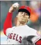  ?? Bob Levey Getty Images ?? SHOHEI OHTANI may start again in a week.