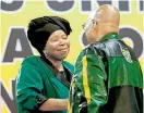  ?? Foto: Reuters / Siphiwe Sibeko ?? Jacob Zuma hofft auf Nkosazana Dlamini-Zuma als Nachfolger­in.