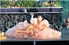  ?? The Seven Deadly Sins ?? Theatrical flair: dancer Jonadette Carpio in Brecht and Weill’s