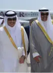  ?? HO|KUWAIT EMIRI DIWAN|AFP ?? Representa­ntes do Qatar