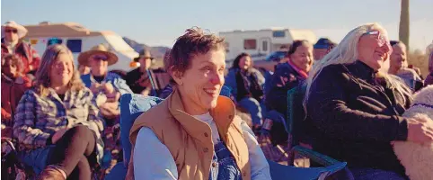  ?? COURTESY OF SEARCHLIGH­T PICTURES ?? Frances McDormand in a scene from the film “Nomadland” by Chloe Zhao. McDormand stars as a woman living without roots across the American West after the Great Recession.