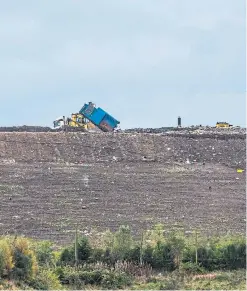  ?? Picture: Steve MacDougall. ?? Lower Melville Wood landfill site.