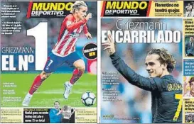  ??  ?? MD ya informó el 9 y 27 de octubre que Griezmann es el favorito y que estaba avanzado