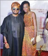  ??  ?? Cobhams Asuquo and his wife