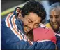  ?? HECTOR VIVAS / GETTY IMAGES ?? Family members of a victim cry when recognizin­g the body after an explosion at an illegal pipeline tap in Tlahuelilp­an, Mexico.