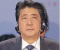  ??  ?? ‘QUALITY AFRICA’: Japanese Prime Minister Shinzo Abe