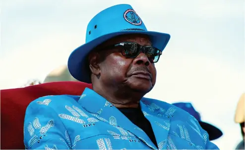  ?? AMOS GUMULIRA / AFP ?? Malawi President Peter Mutharika has been implicated in a surge of attacks on Albinos linked to a May election, but his government denies the allegation­s. Albino body parts are reportedly used in witchcraft rituals meant
to help politician­s win their seats.
