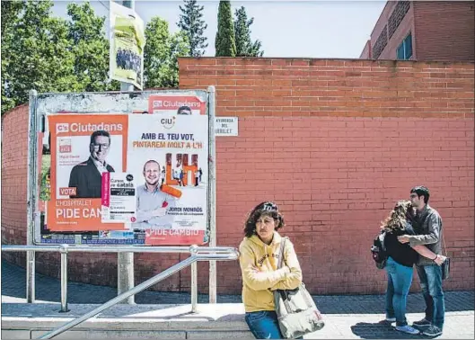  ?? XAVIER CERVERA ?? L’Hospitalet de Llobregat, la segunda ciudad de Catalunya, donde el PSC espera mantener su hegemonía