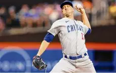  ?? Rich Schultz/associated Press ?? The Chicago Cubs have moved left-hander Drew Smyly to the bullpen and will start Javier Assad against the Blue Jays on Friday.