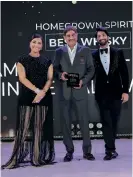  ?? ?? Rampur Select Indian Single Malt Whisky won the award for Best Whisky.