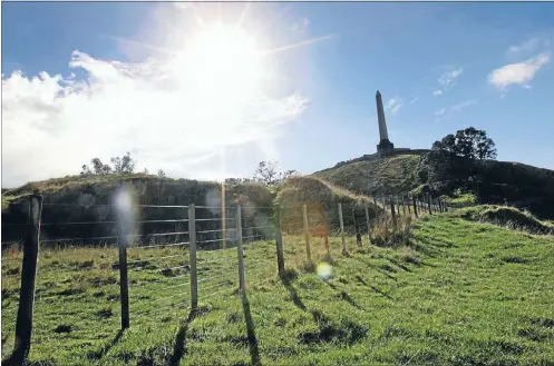  ??  ?? One Tree Hill, Maungakiek­ie, is a 182m volcanic peak and is an important memorial place for Maori and European New Zealanders. In the early 1700s Maungakiek­ie was the largest and most important Maori pa. The cone and its surroundin­gs are estimated to...