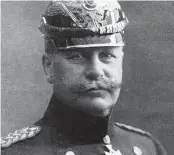  ??  ?? German general von der Marwitz’s Second Army was understren­gth and poorly dug in