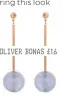  ??  ?? OLIVER BONAS £16