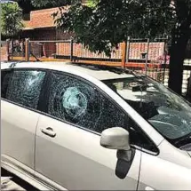  ??  ?? ROTURAS. Hubo 31 denuncias a raíz de los destrozos provocados.