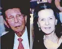  ??  ?? Sen. Juan Ponce Enrile and Cristina Enrile