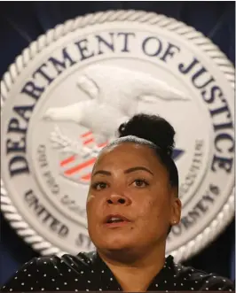  ?? HERALD FILE PHOTO ?? Rachael Rollins couldn’t meet the standards set by DOJ.