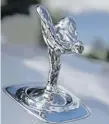  ?? BLOOMBERG ?? THE Rolls-Royce Spirit of Ecstasy is a status symbol and would be very attractive to a big spender tying to impress or prove their worth through material things. |