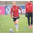  ?? FOTO: DPA ?? Leonie Maier beim Training.