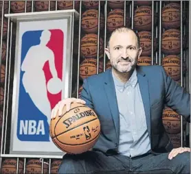  ?? FOTO: NBA SPAIN ?? Chus Bueno, vicepresid­ente de la NBA en Europa, África y Oriente Medio