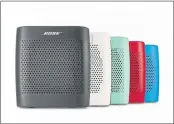  ?? COURTESY PHOTO ?? Wireless speakers were the most popular electronic­s item on wedding registries last year, a survey said.