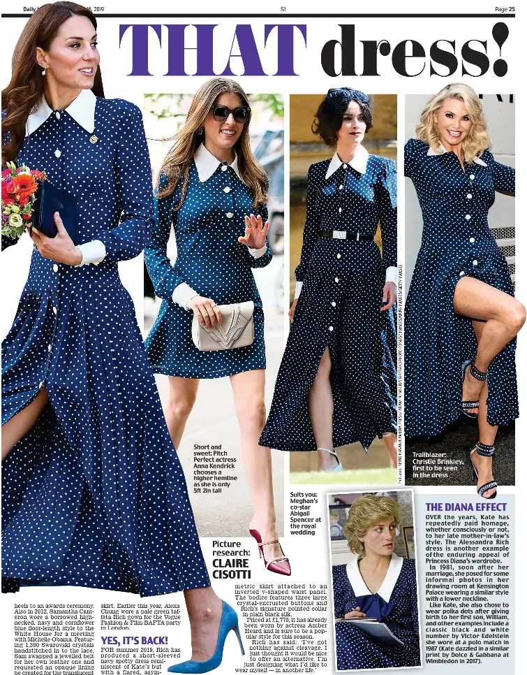 Polka dotty about THAT dress PressReader