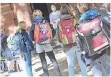  ?? FOTO: DPA ?? Schüler einer Grundschul­e.