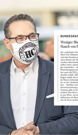  ??  ?? 2015 wollte Strache Bürgermeis­ter werden, 2020 will er ein Medium gründen.