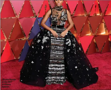  ??  ?? Janelle Monae at the 2017 Academy Awards.