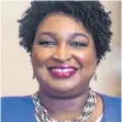  ??  ?? 10. Stacey Abrams