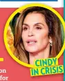  ??  ?? CINDY INCRISIS