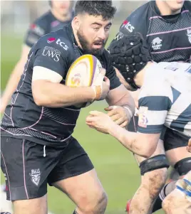  ??  ?? Attack
Nico Griffiths leads another Ayr charge