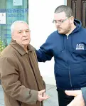  ??  ?? Sospettati Nemesio e Samuele Aquini, padre e figlio sono sospettati