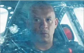  ?? Universal Pictures / TNS ?? VIN DIESEL in “Fate of the Furious,” which has surpassed $1 billion worldwide.