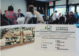  ?? GREENUP PHOTO ?? NeighbourP­LAN’s “community mapping” is one of many co-design tools used to engage residents.
