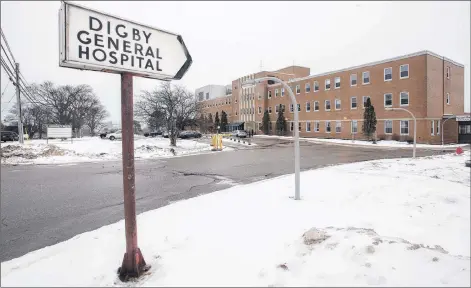  ??  ?? The Digby General Hospital.