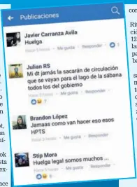  ?? DE PANTALLA ?? Esta fue la publicació­n que alborotó este juevesCAPT­URA